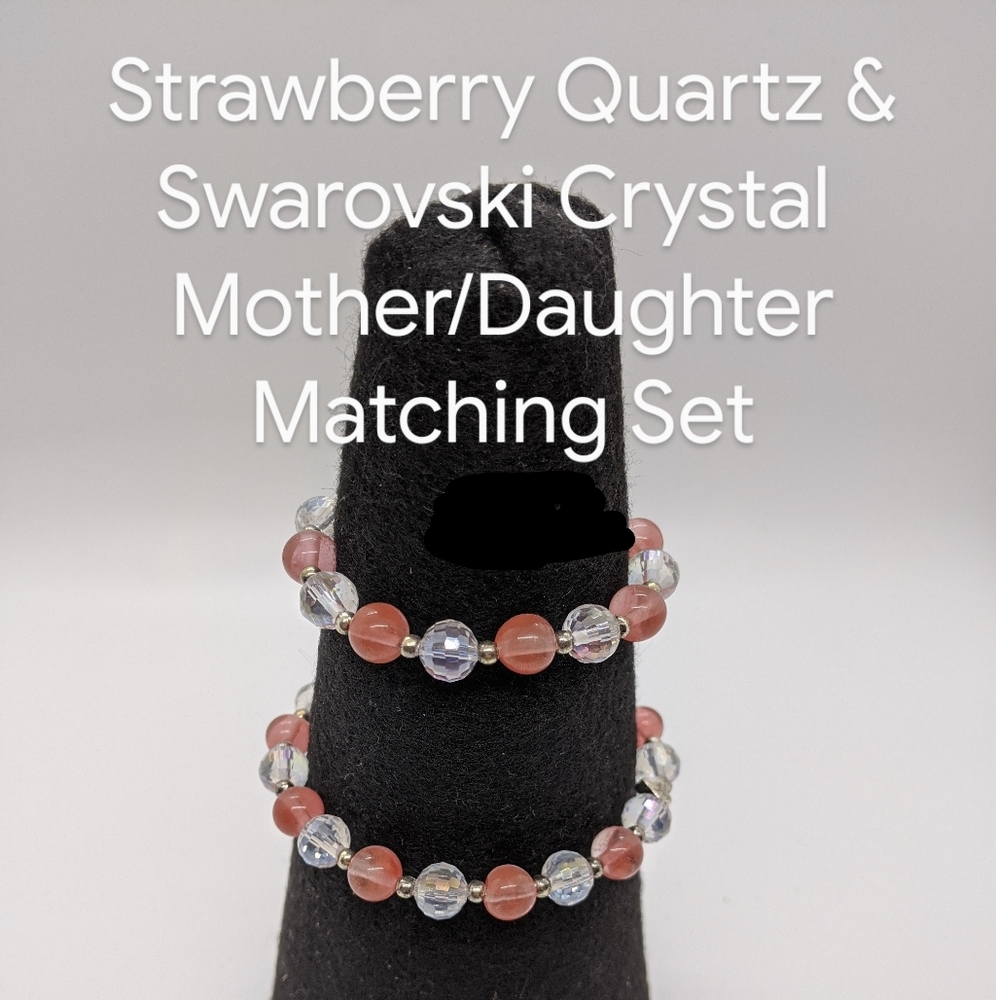 Mother and daughter bracelet set